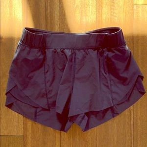 lulu lemon navy shorts